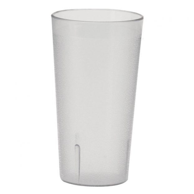 12 Oz. Vasos de plástico transparente con tapas (100 sets)
